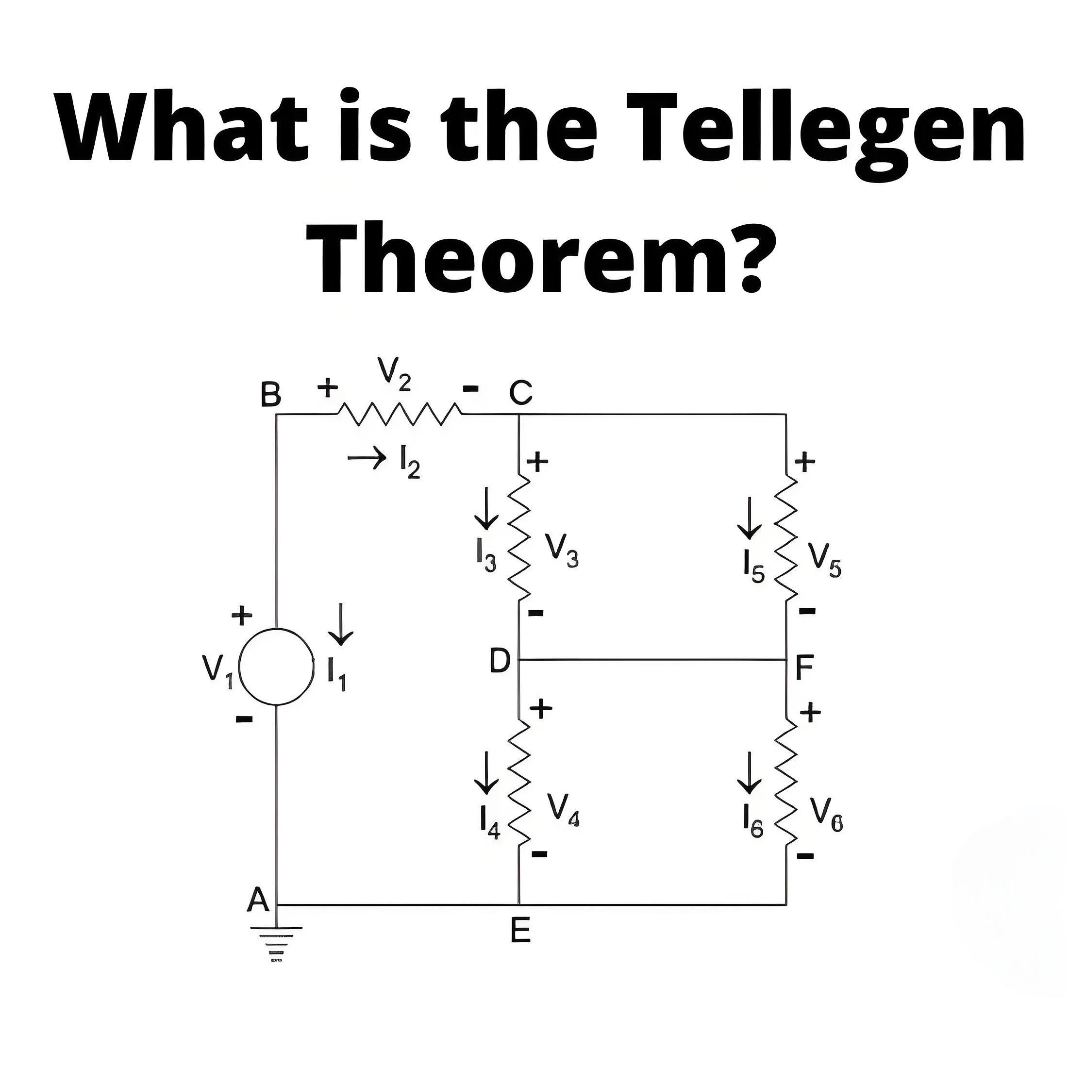 What is the Tellegen Theorem?