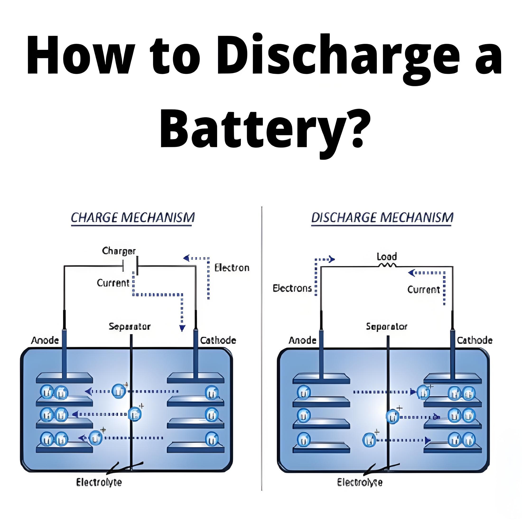 How to Discharge a Bettery ?