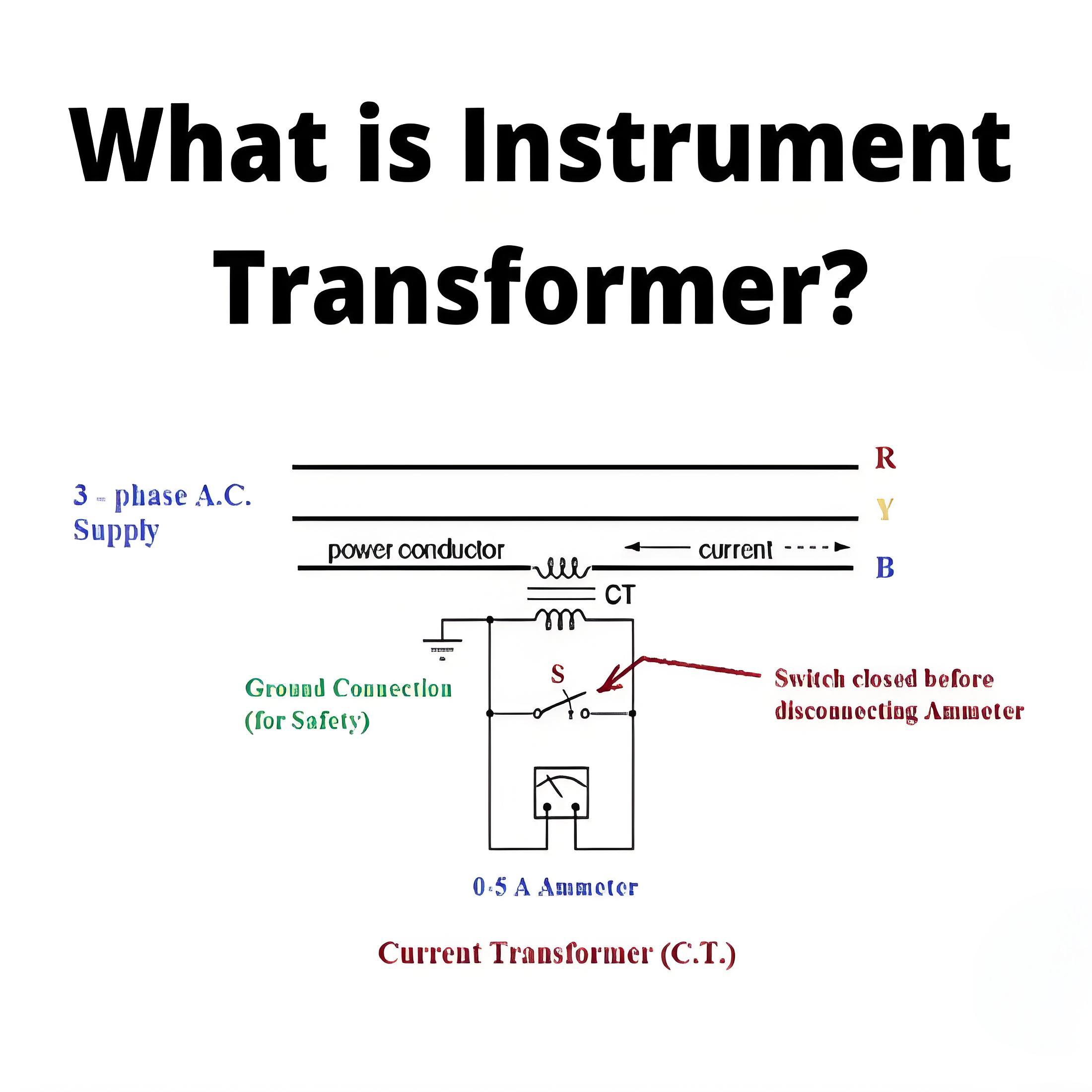 What is a  Instrument Transformer?