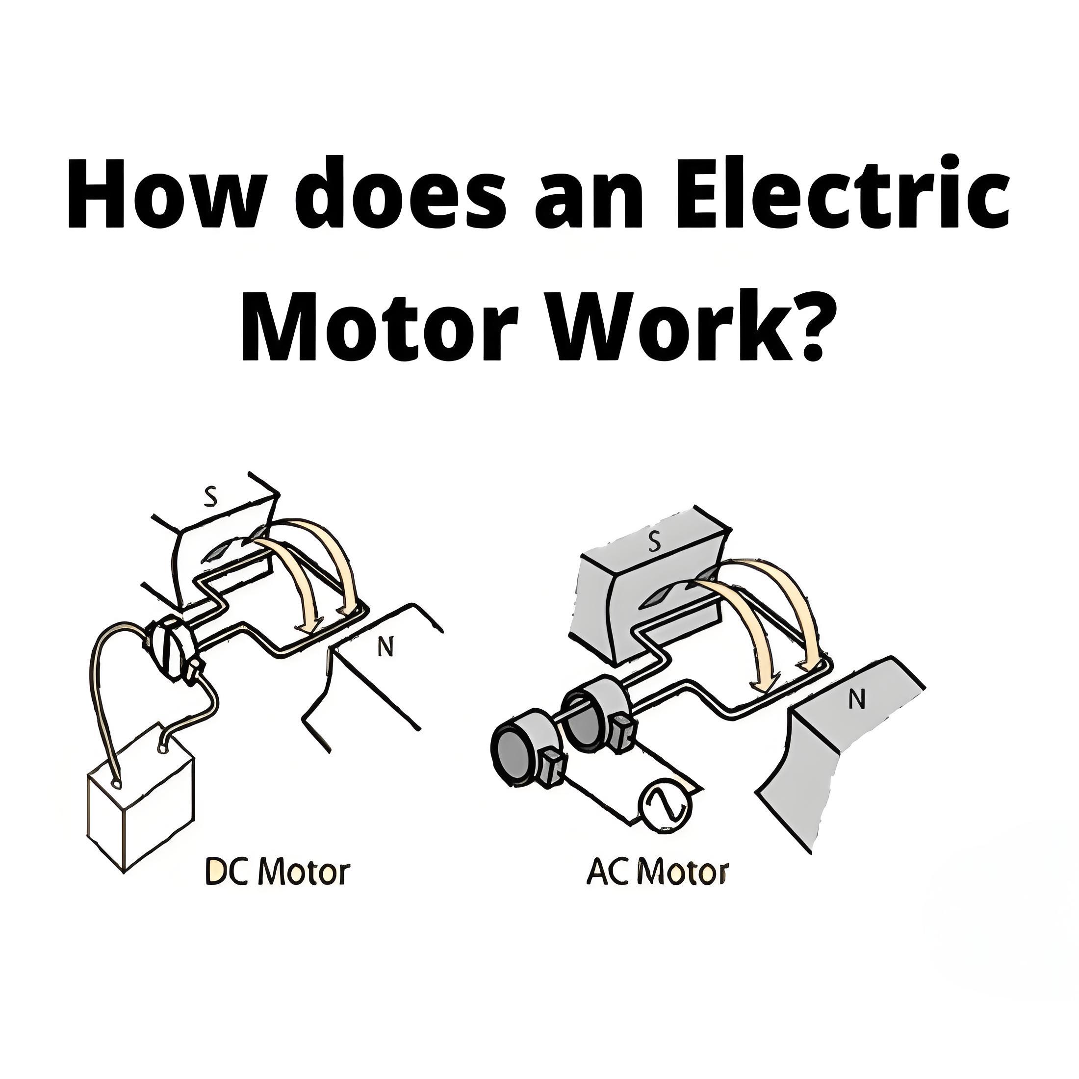 How dose a Electric Motor Work?