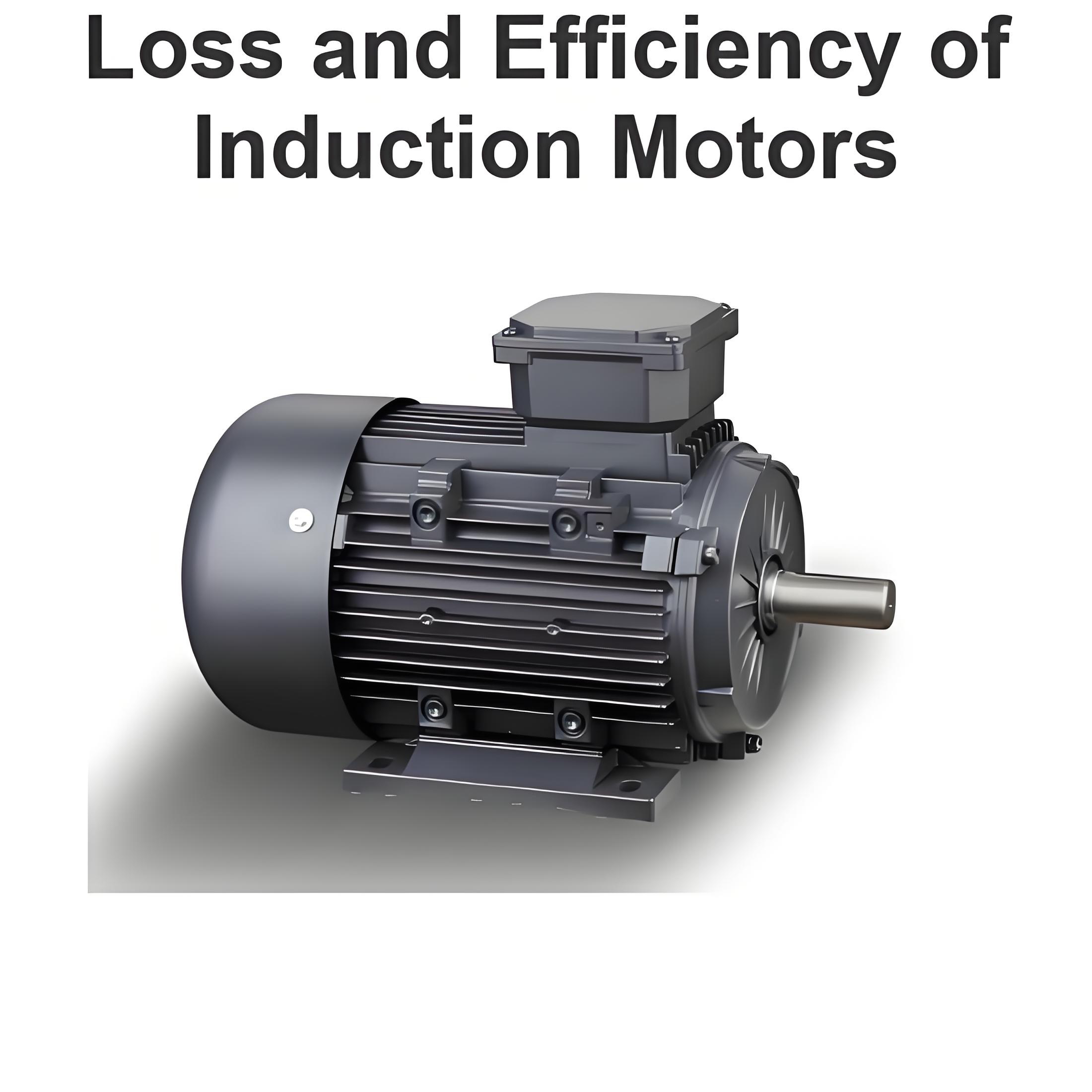 Loss and Efficiency of Induction Motors