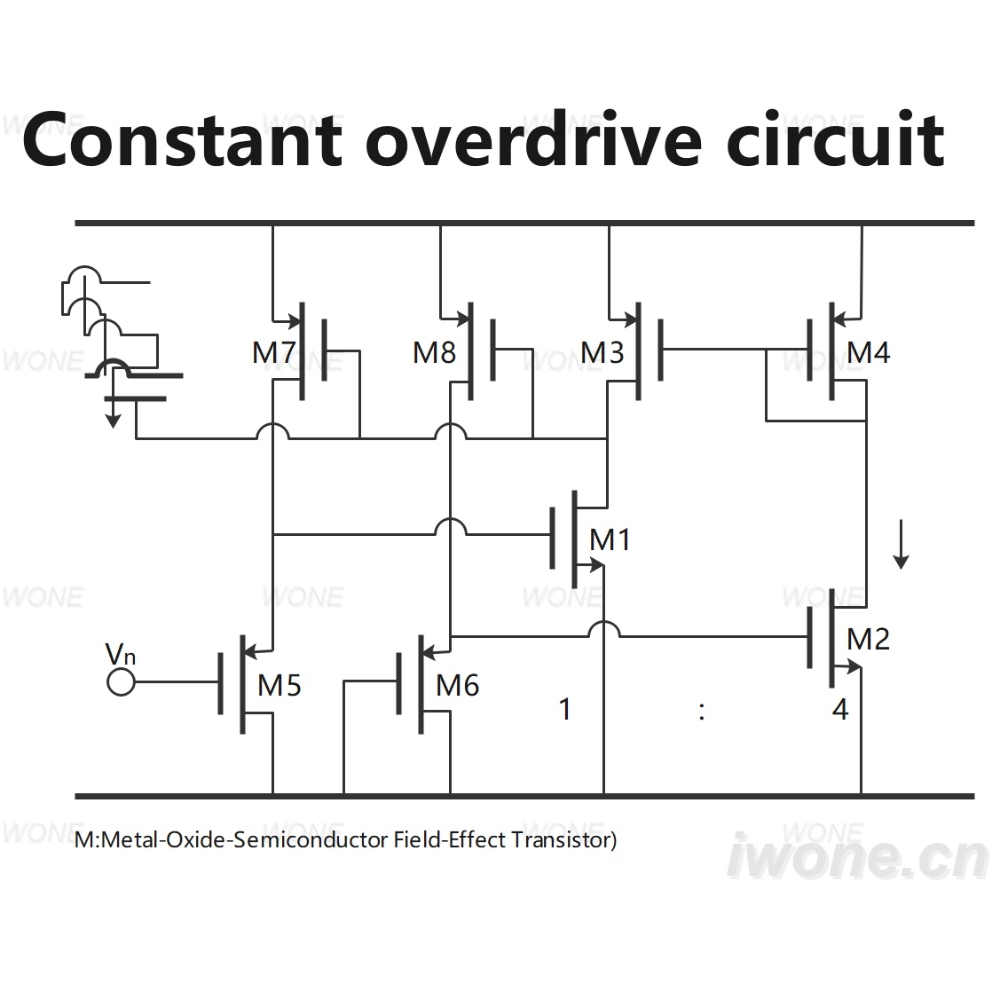 Constant overdrive circuit