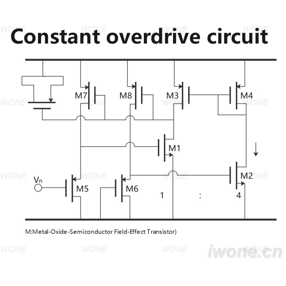 Constant overdrive circuit