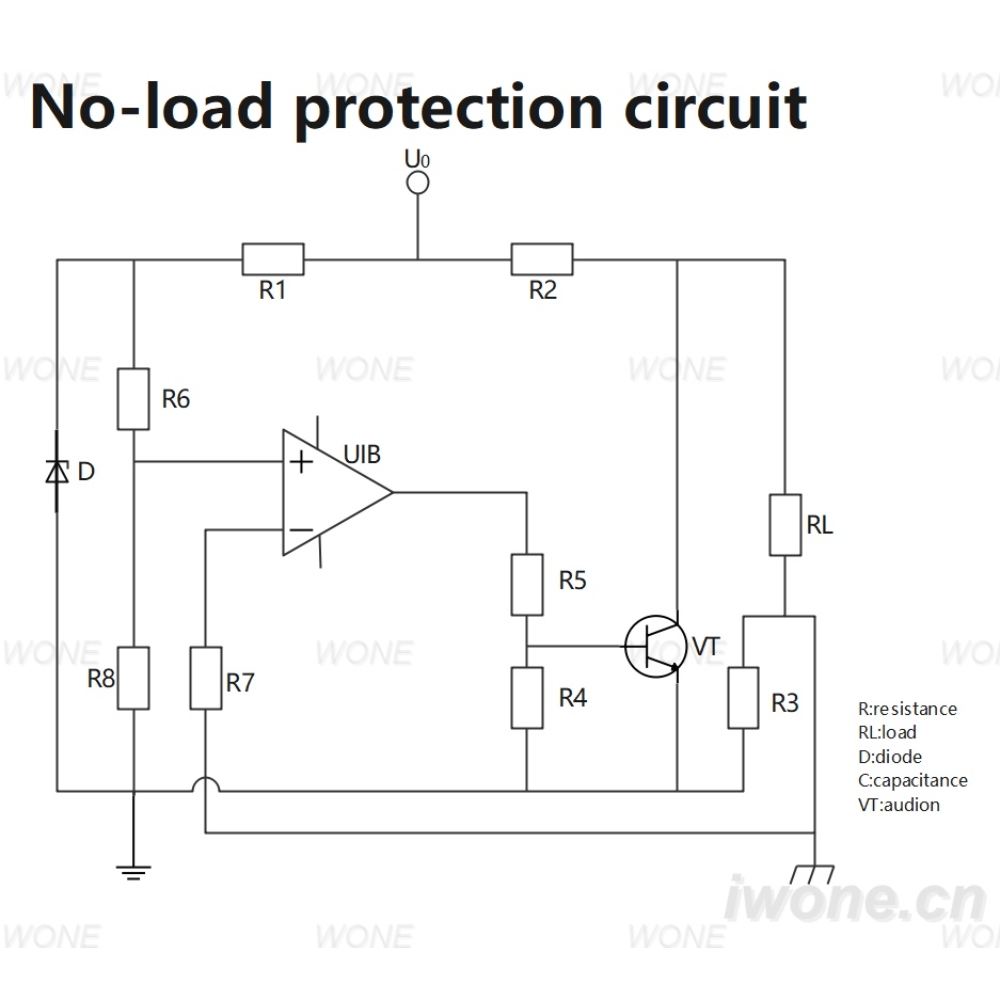 No-load protection circuit