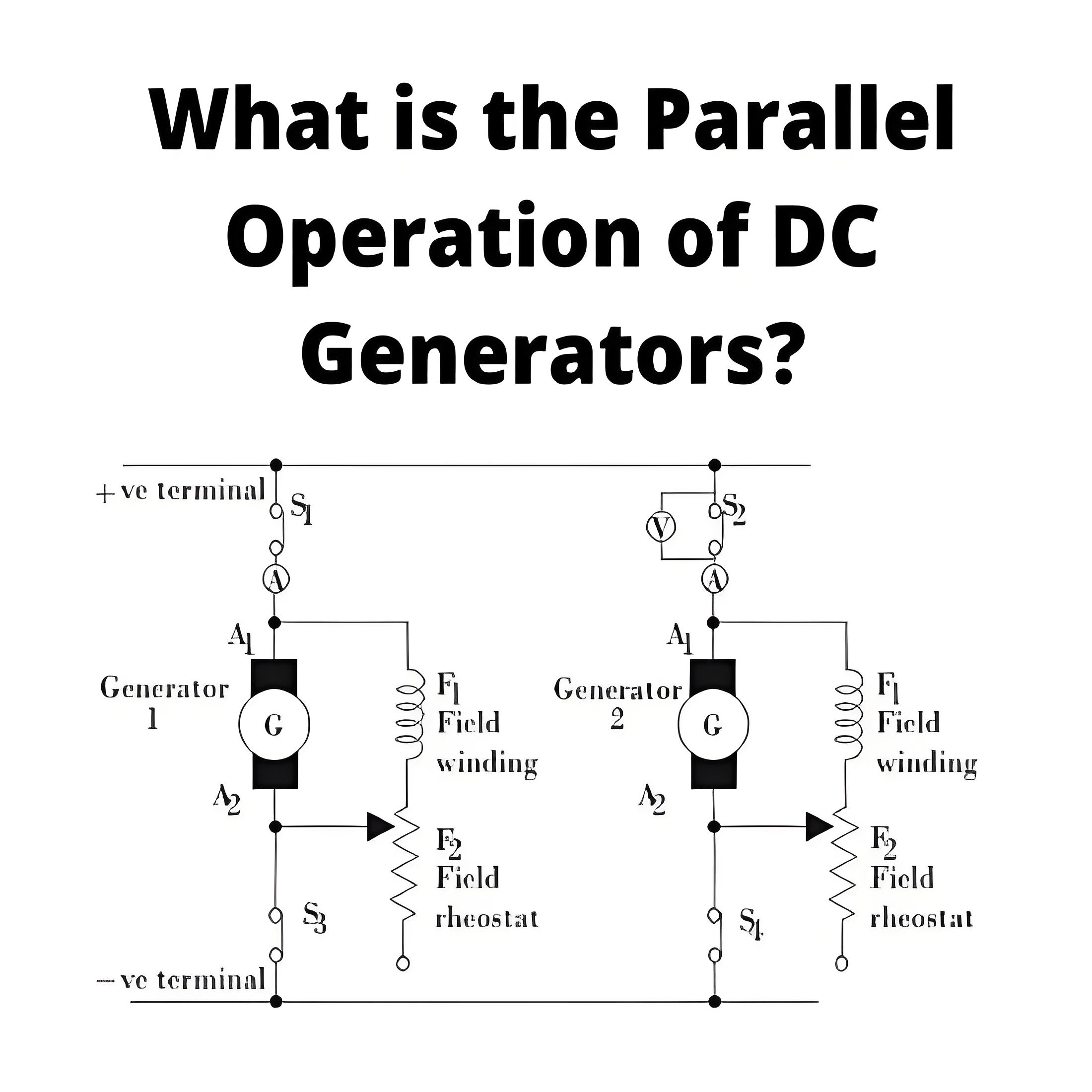 What is the Parallel Operation of DC Generators?