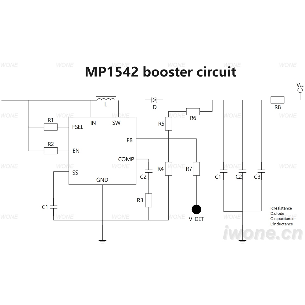 MP1542 booster circuit