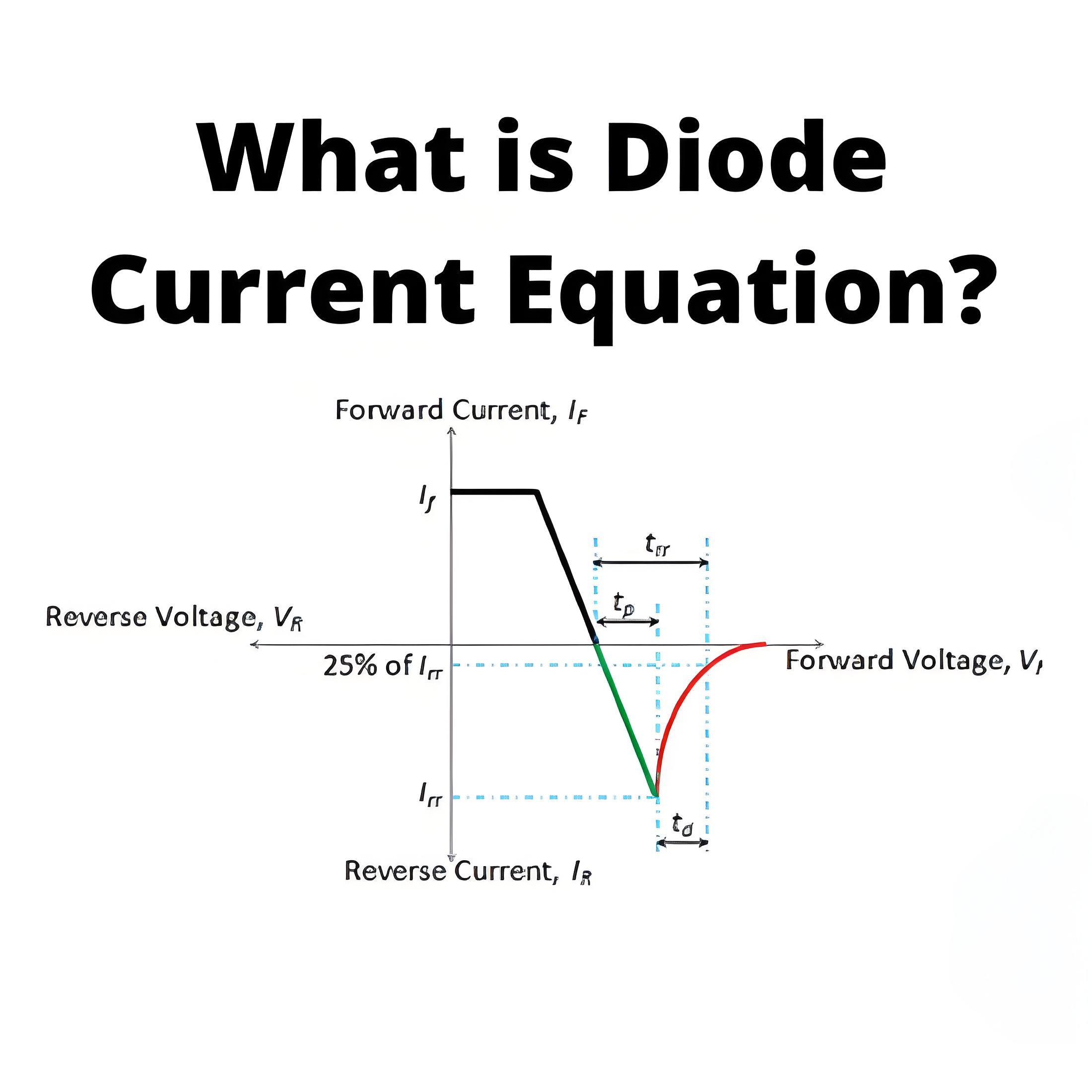 What is Diode Current Equation?