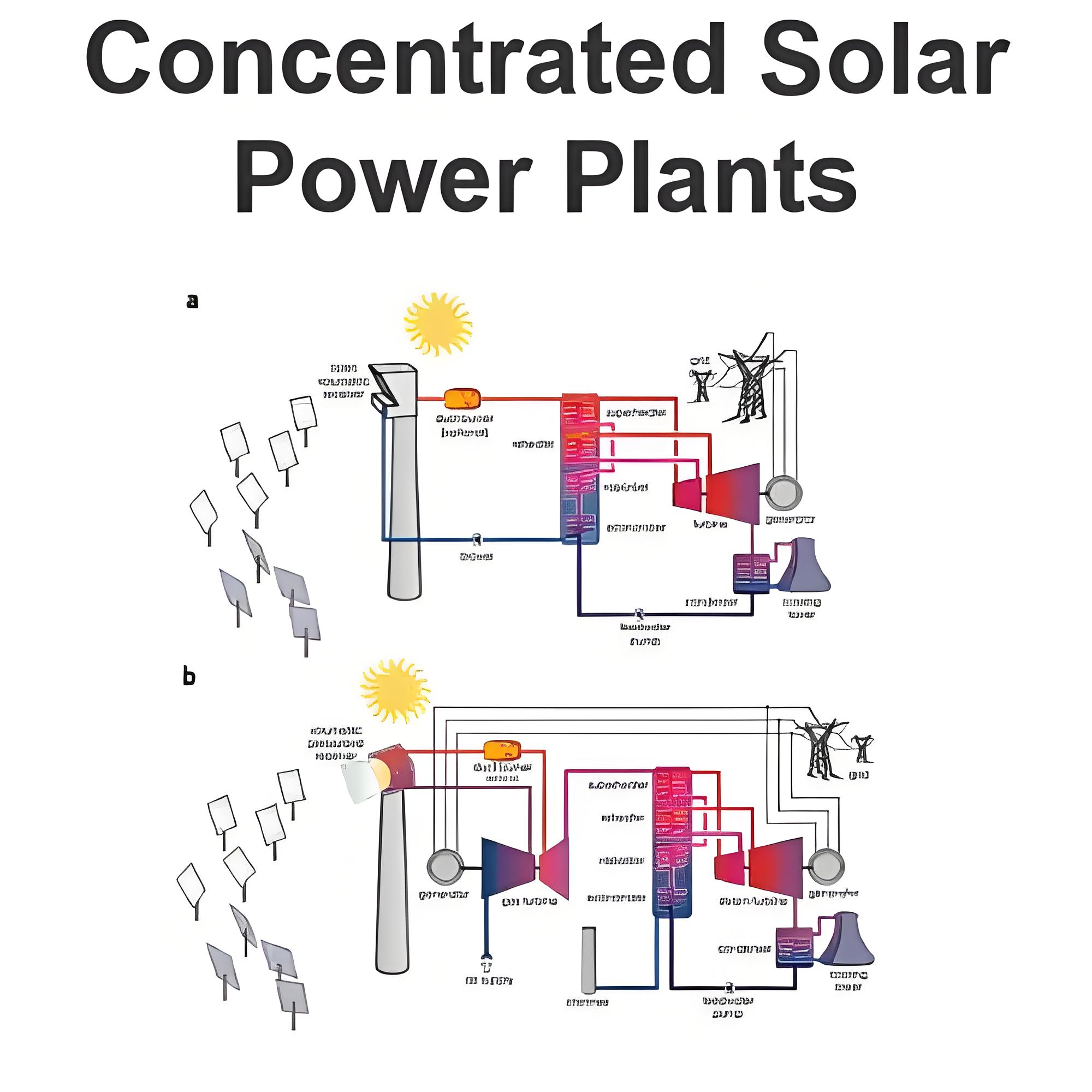 Concentrated Solar Power Plants