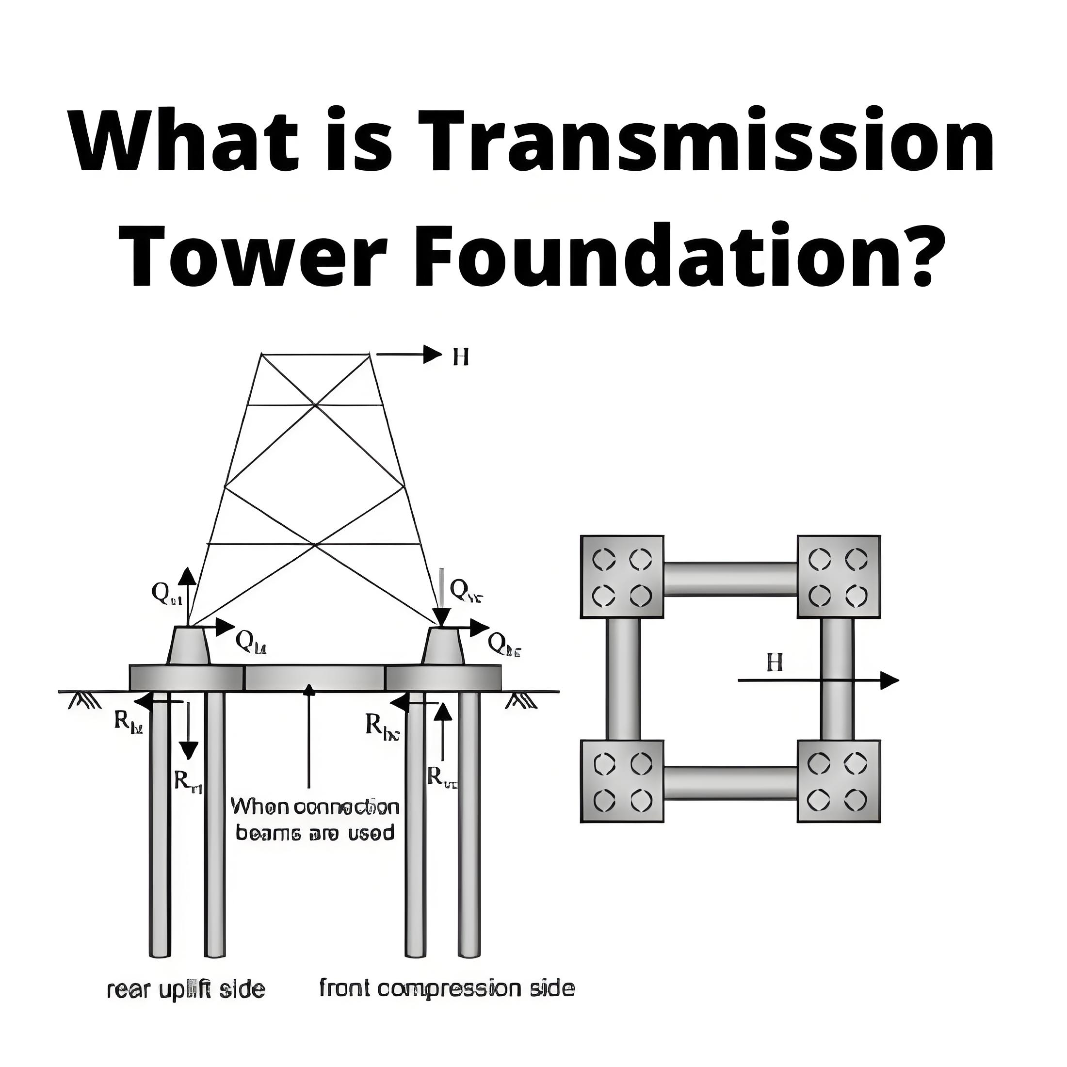 What is Transmission Tower Foundation?