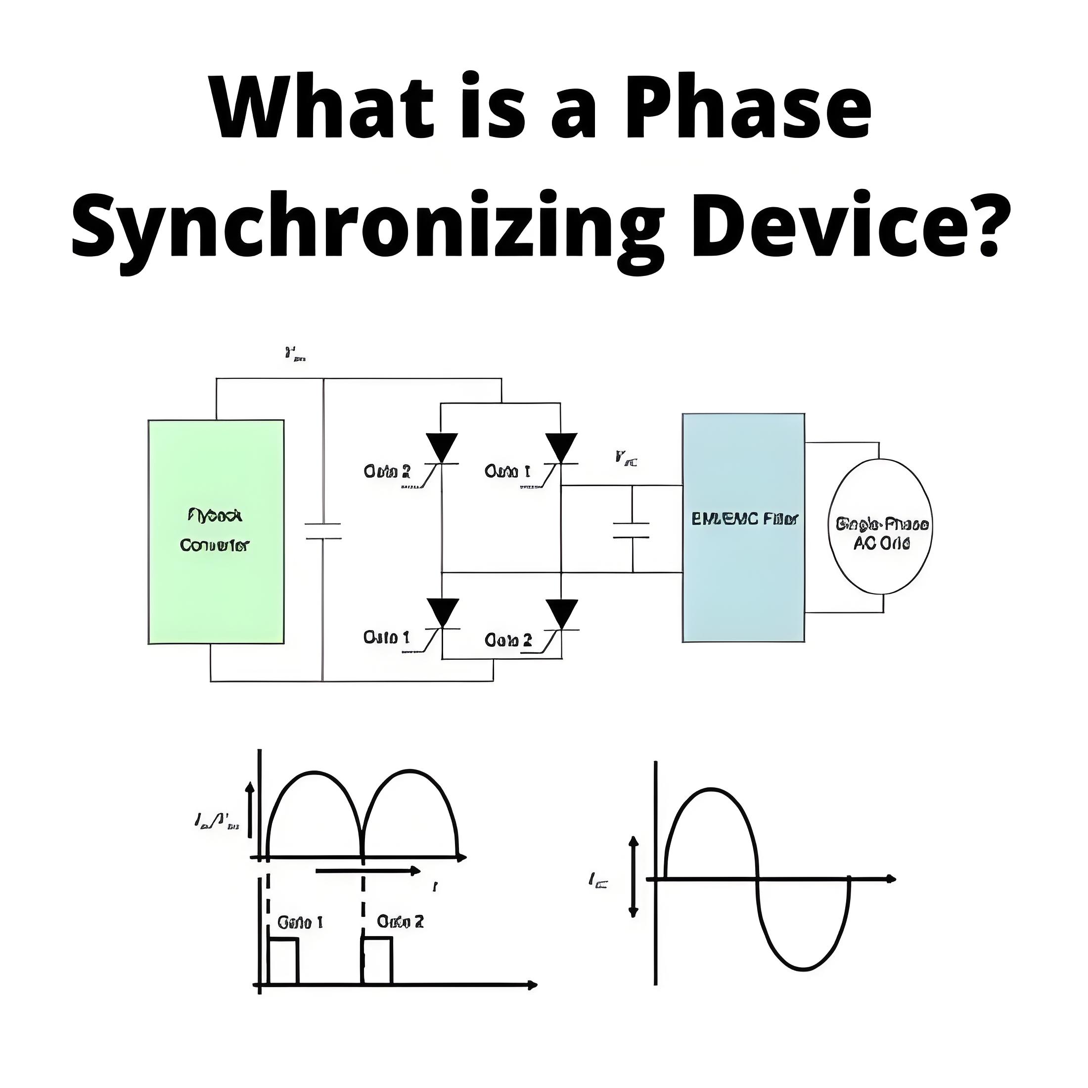 What is a Phase Synchronizing Device?