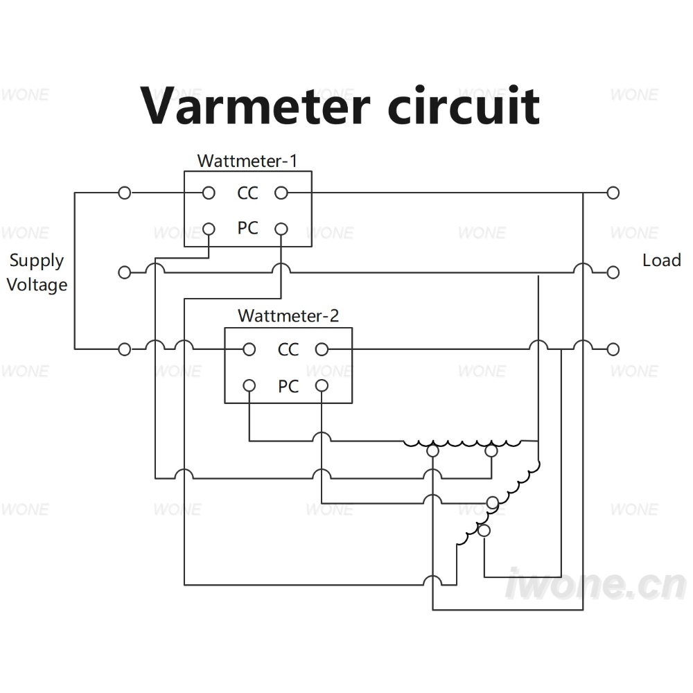 Varmeter circuit