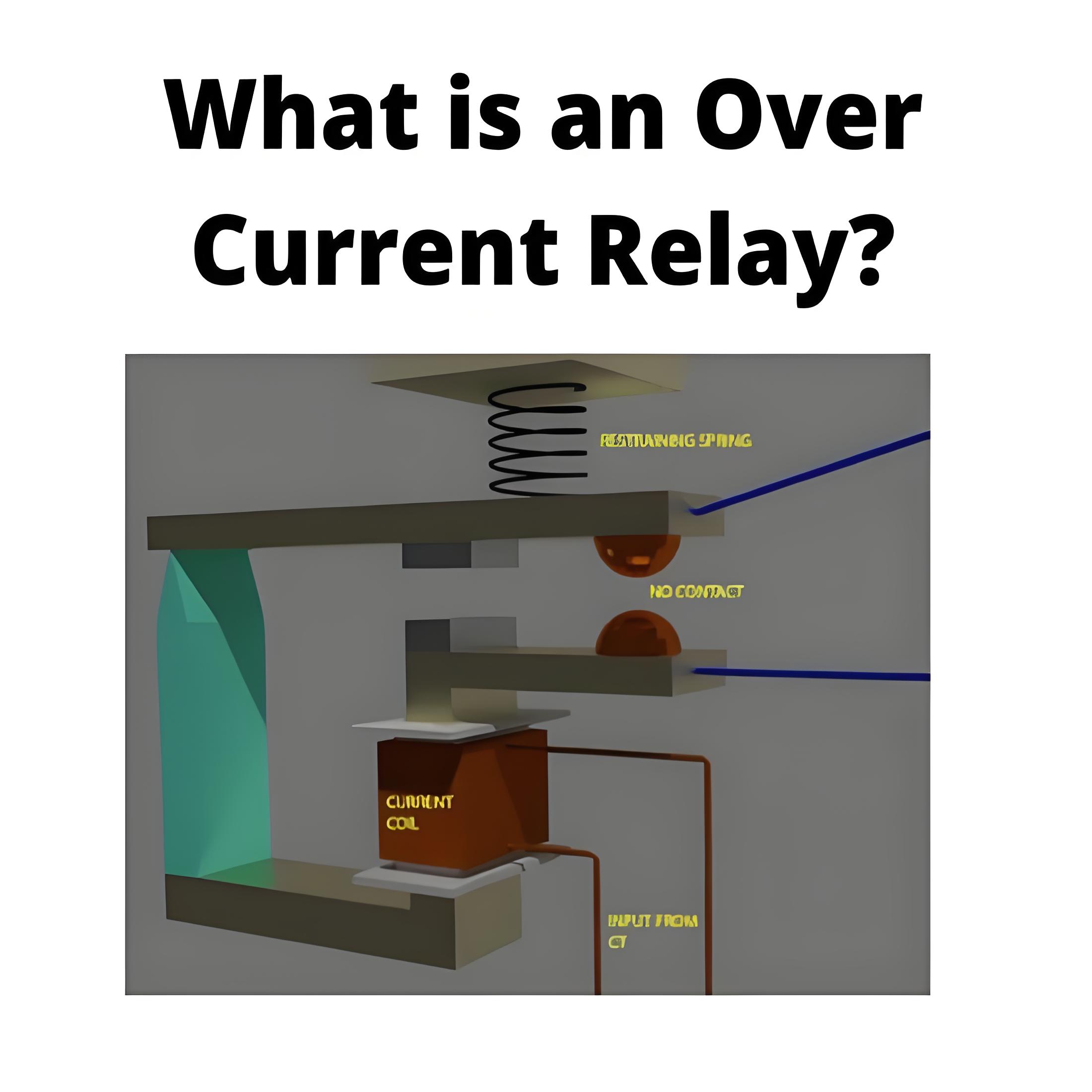 What is an Over Current Relay?