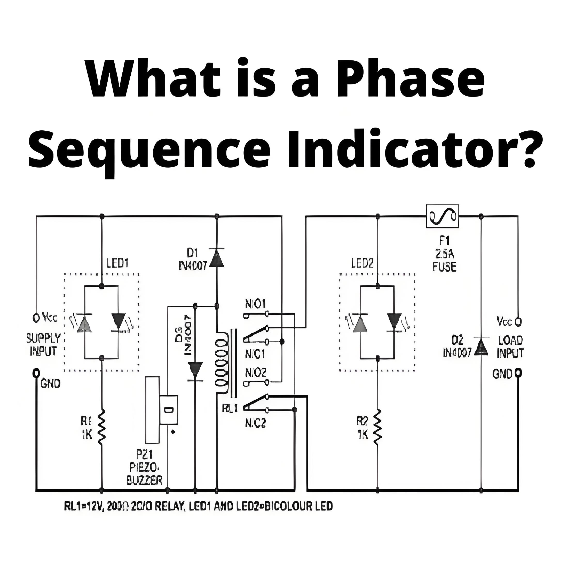 What is a Phase Sequence Indicator?