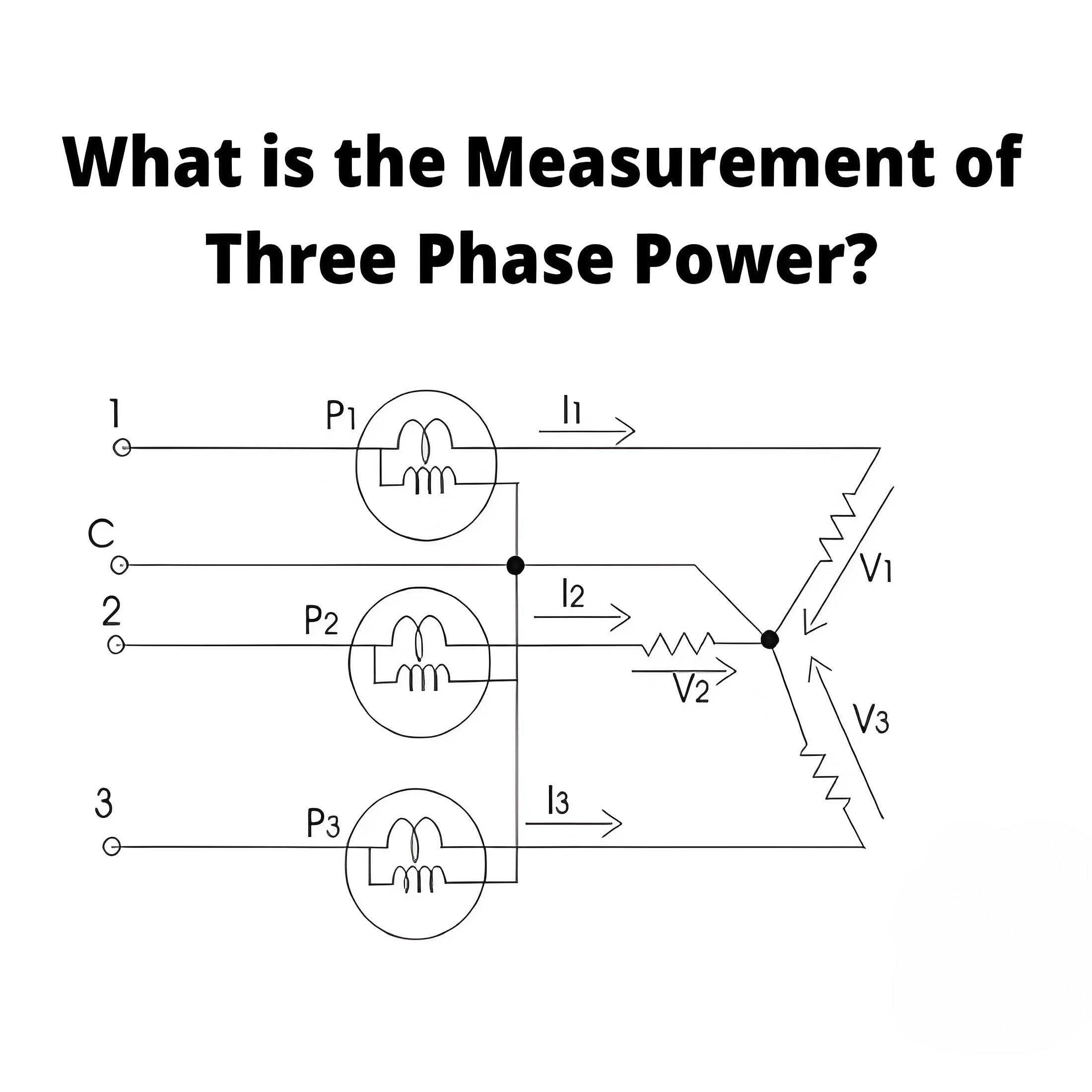 Measurement of Three Phase Power