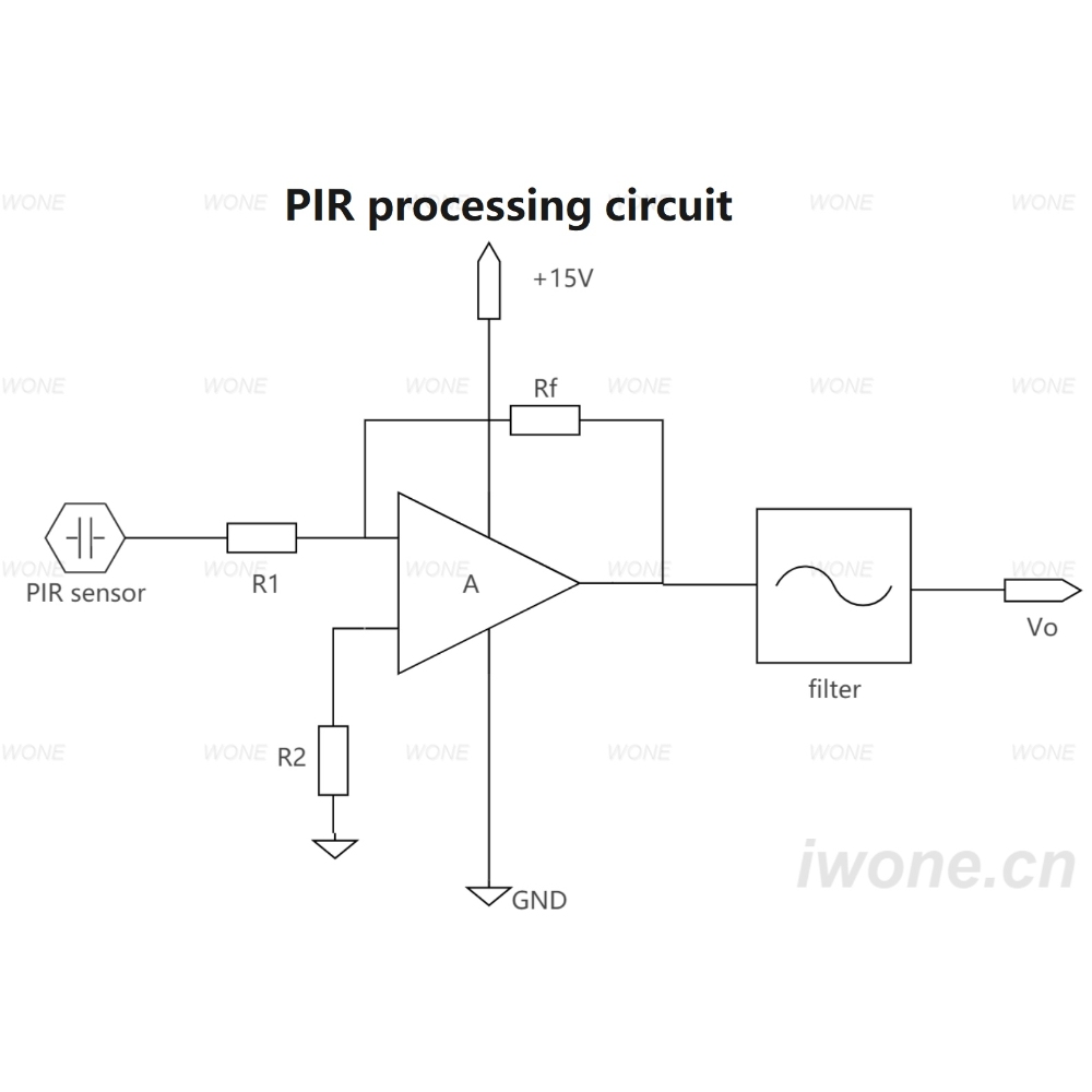 PIR processing circuit