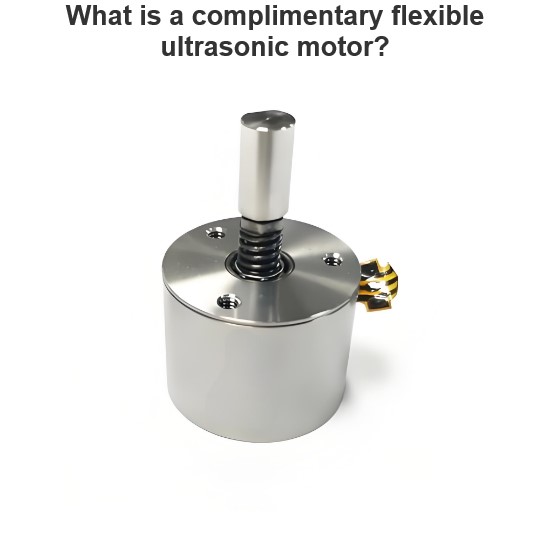 What is a complimentary flexible ultrasonic motor?