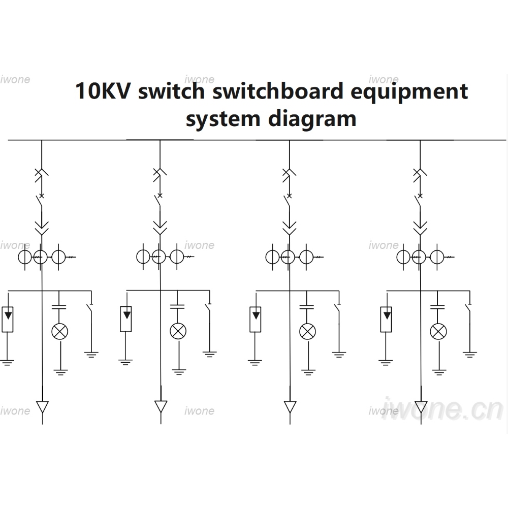 10KV switch switchboard equipment system diagram