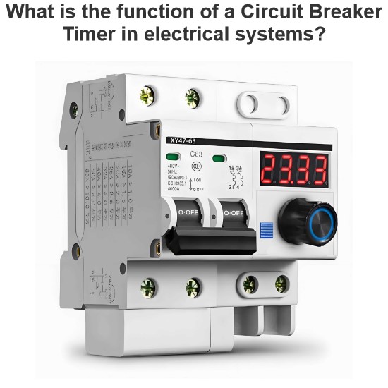 What is the function of a Circuit Breaker Timer in electrical systems?