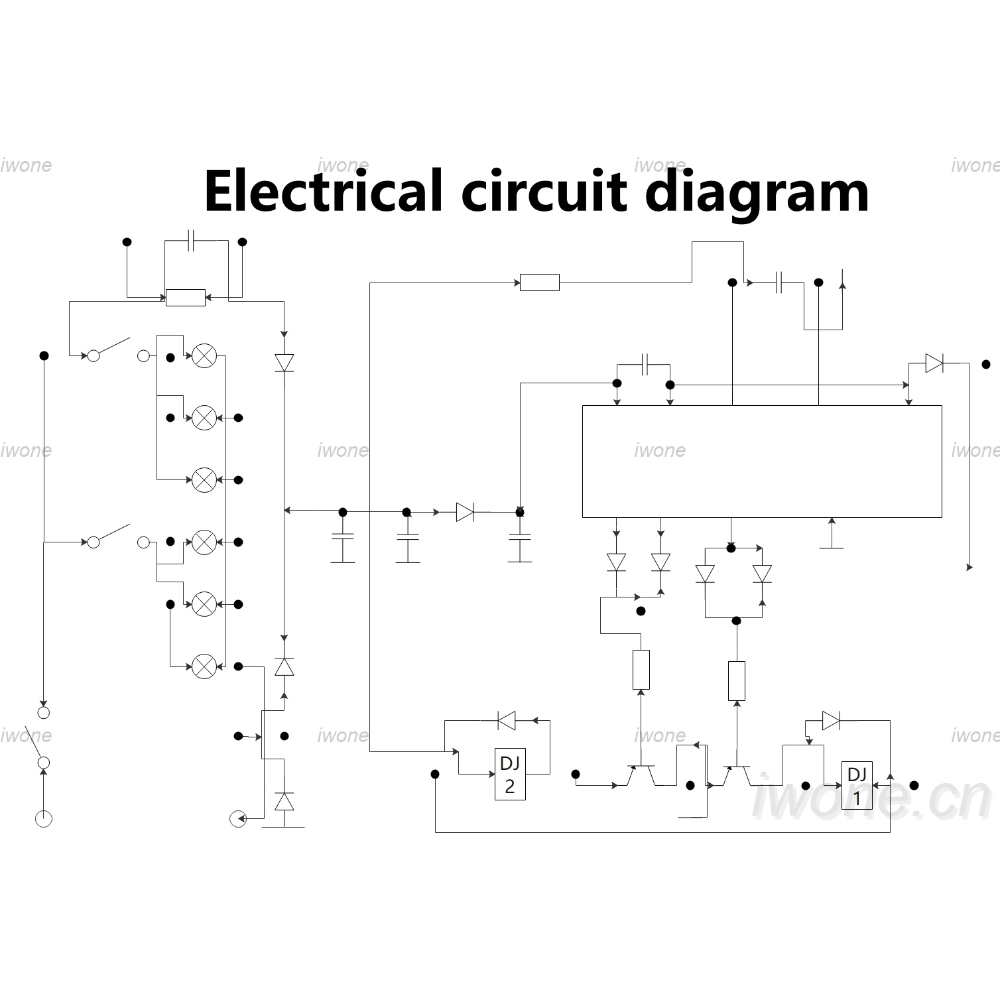 Electrical circuit diagram