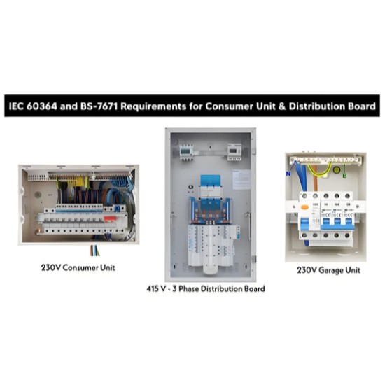 IEC and BS 7671 Requirements for Consumer Unit and Distribution Board