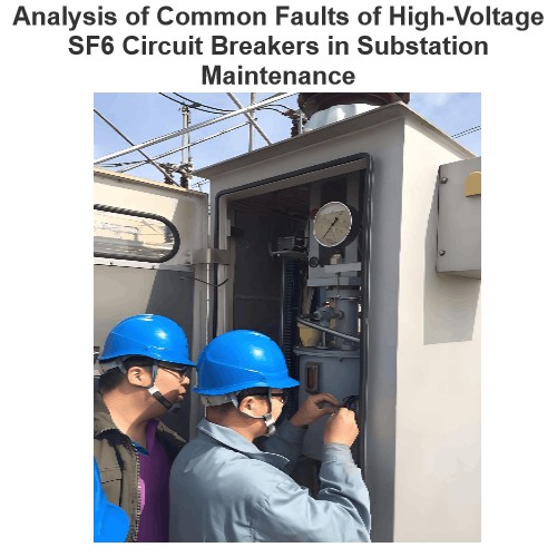Analysis of Common Faults of High-Voltage SF6 Circuit Breakers in Substation Maintenance
