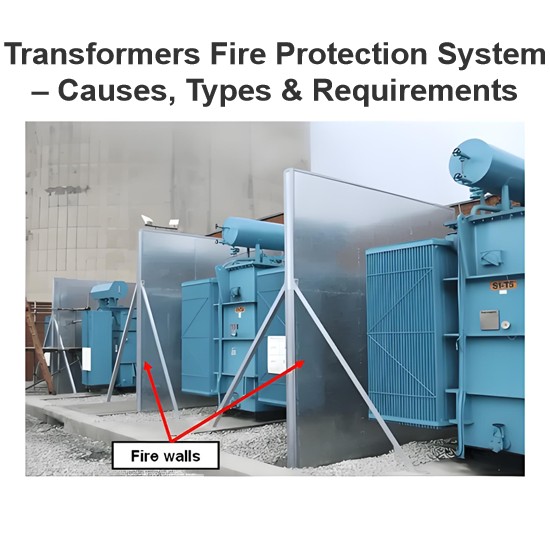 Transformers Fire Protection System – Causes, Types & Requirements