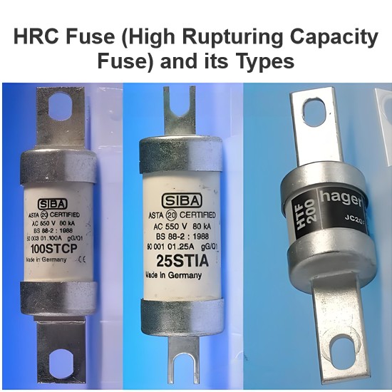 HRC Fuse (High Rupturing Capacity Fuse) and its Types