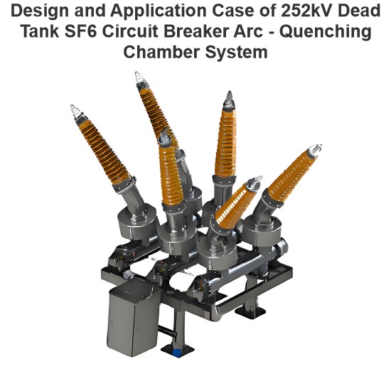Design and Application Case of 252kV Dead Tank SF6 Circuit Breaker Arc - Quenching Chamber System