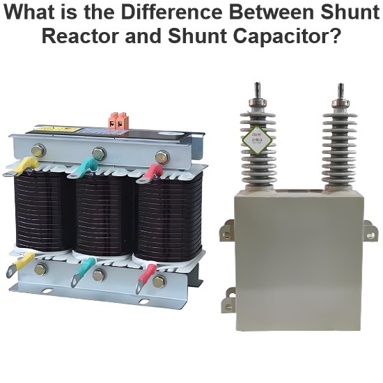 What is the Difference Between Shunt Reactor and Shunt Capacitor?