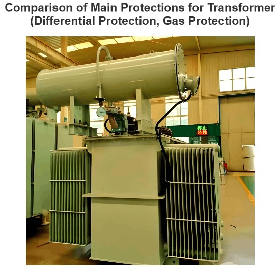 Comparison of Main Protections for Transformer (Differential Protection, Gas Protection)
