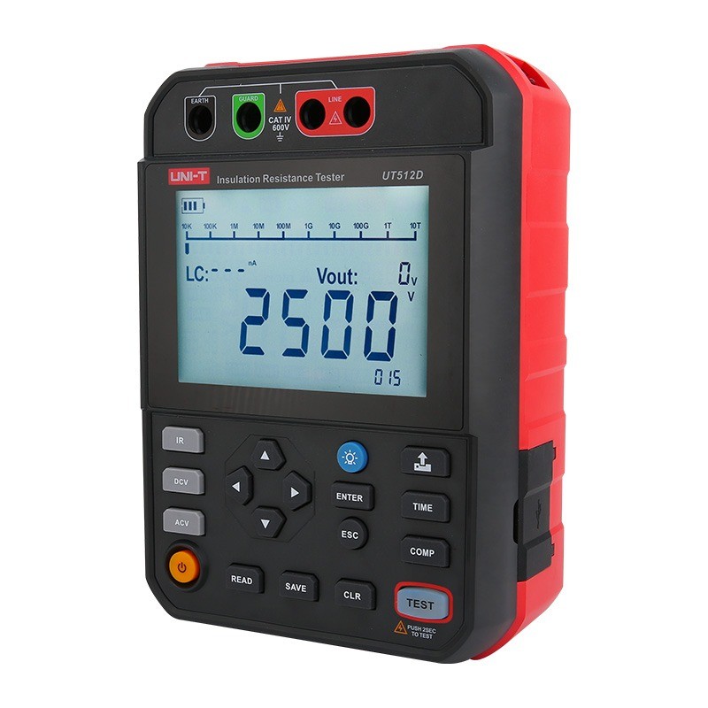 Ut512E Insulation Resistance Testers Ut512D 2.5kv Insulation Test