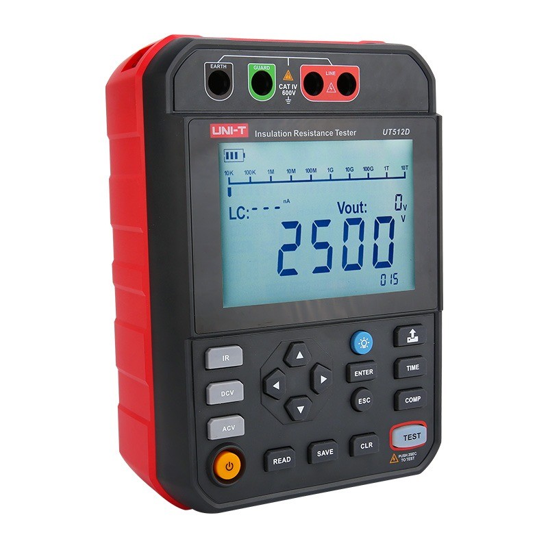 Ut512E Insulation Resistance Testers Ut512D 2.5kv Insulation Test