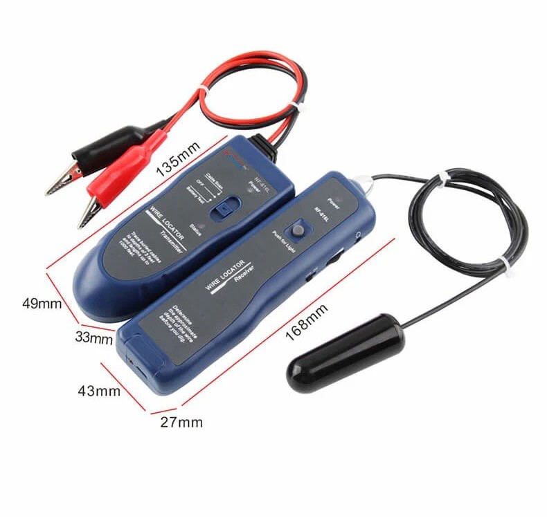 NF-816L Underground Wire Locator with 3.7V Rechargeable Lithium battery