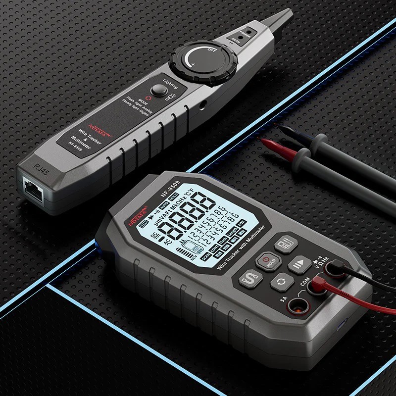 NF-8509 2 in 1 Wire Tracker and Multimeter for Electromechanical Testing and Network Cabling