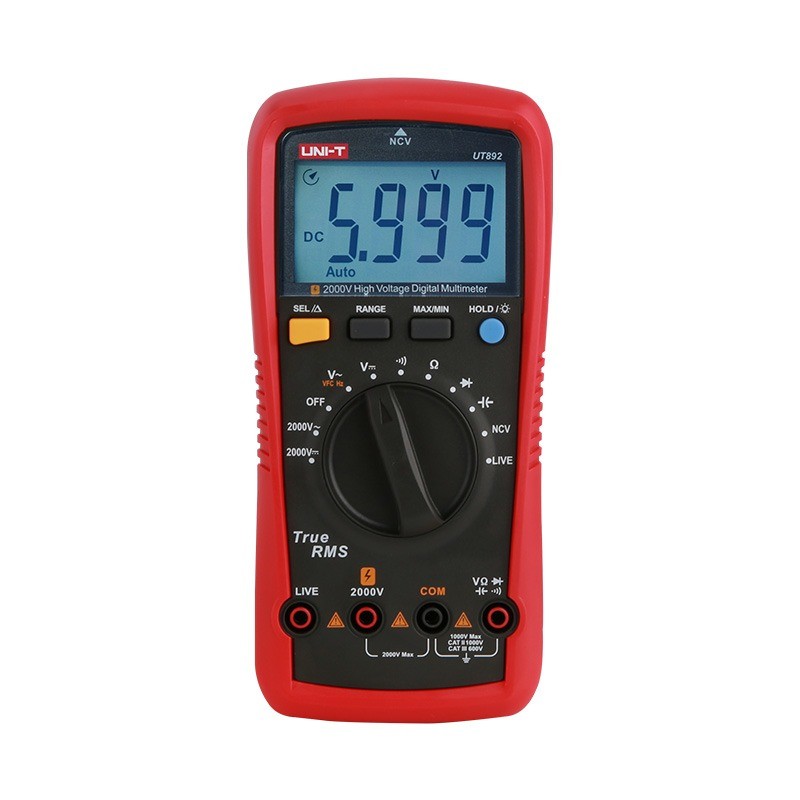 UT892 2000V AC/DC High Voltage Digital Multimeter