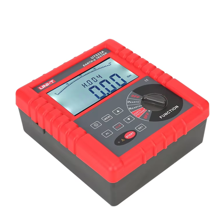 UT523A Handheld Resistance Voltage Intelligent Grounding Resistance Tester Multi-Function Test Insulation Resistance Meter