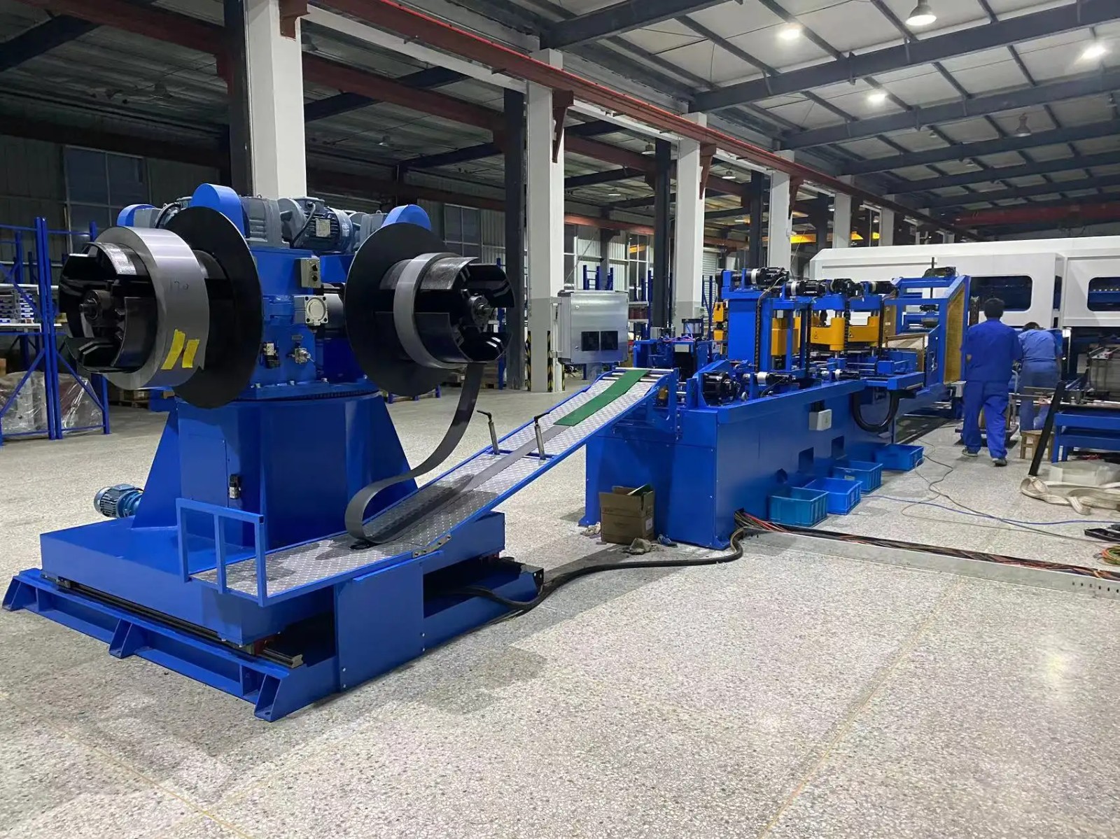 New Silicon Steel Sheet Automatic Cut to Length Line Machine for Transformer Lamination Core with Motor PLCS Industrial Use