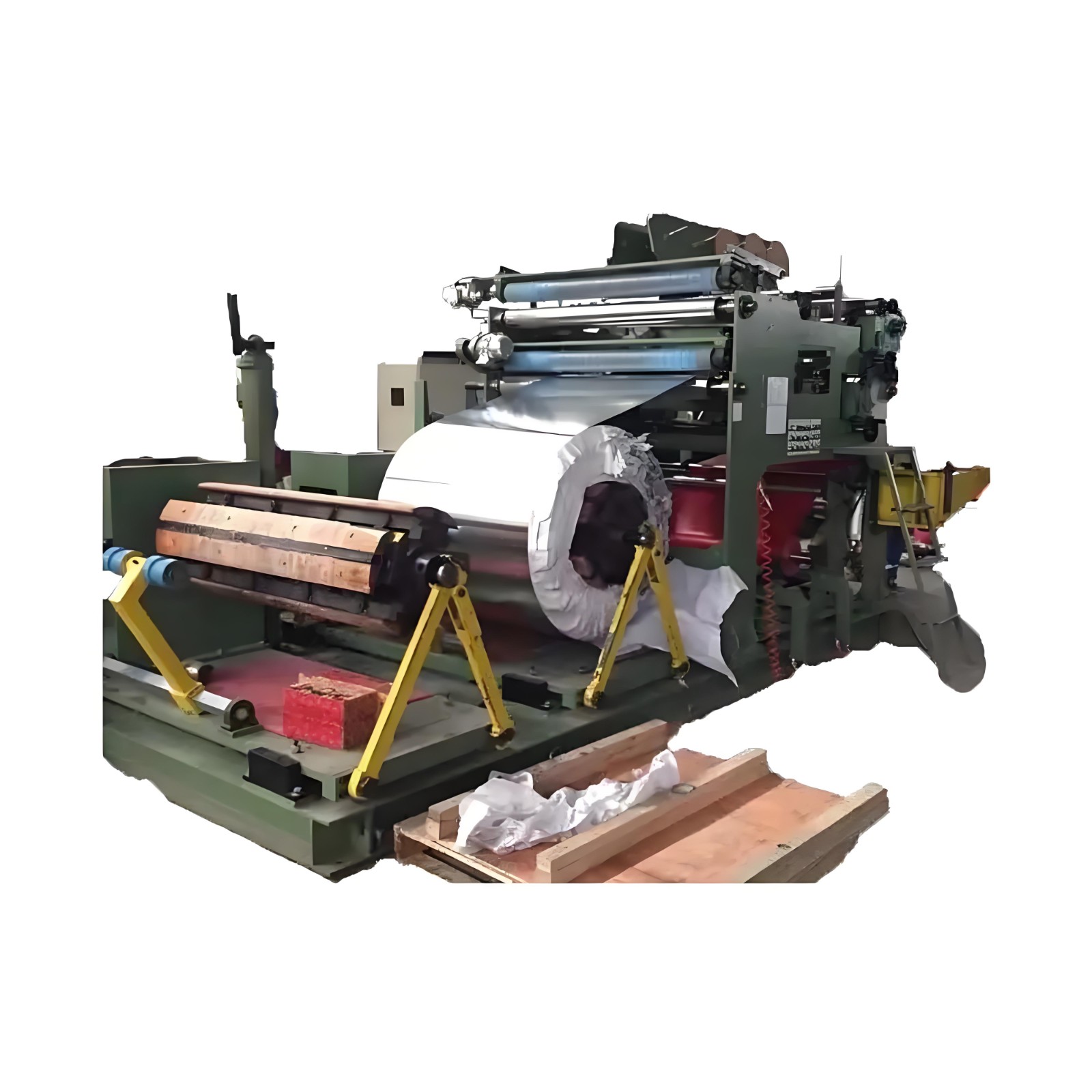 PRJ double winding Copper Strip Foil Winding Machine for machinery industry