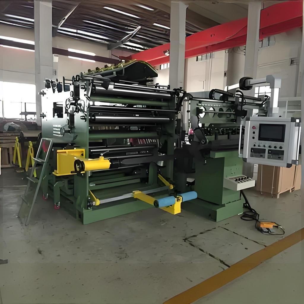 PRJ double winding Copper Strip Foil Winding Machine for machinery industry