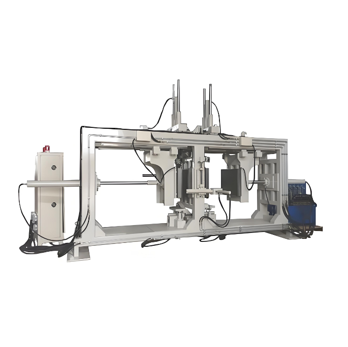 Double workstation APG Clamping machine