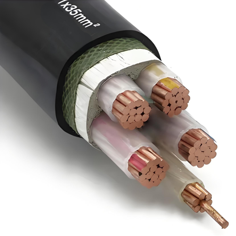 Low voltage XLPE insulated power cable of 0.6/1kV