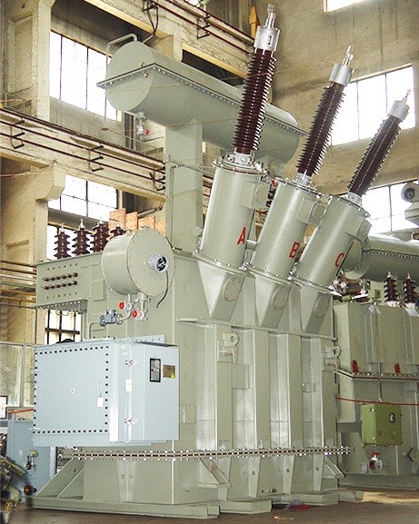 Submerged arc furnace transformer