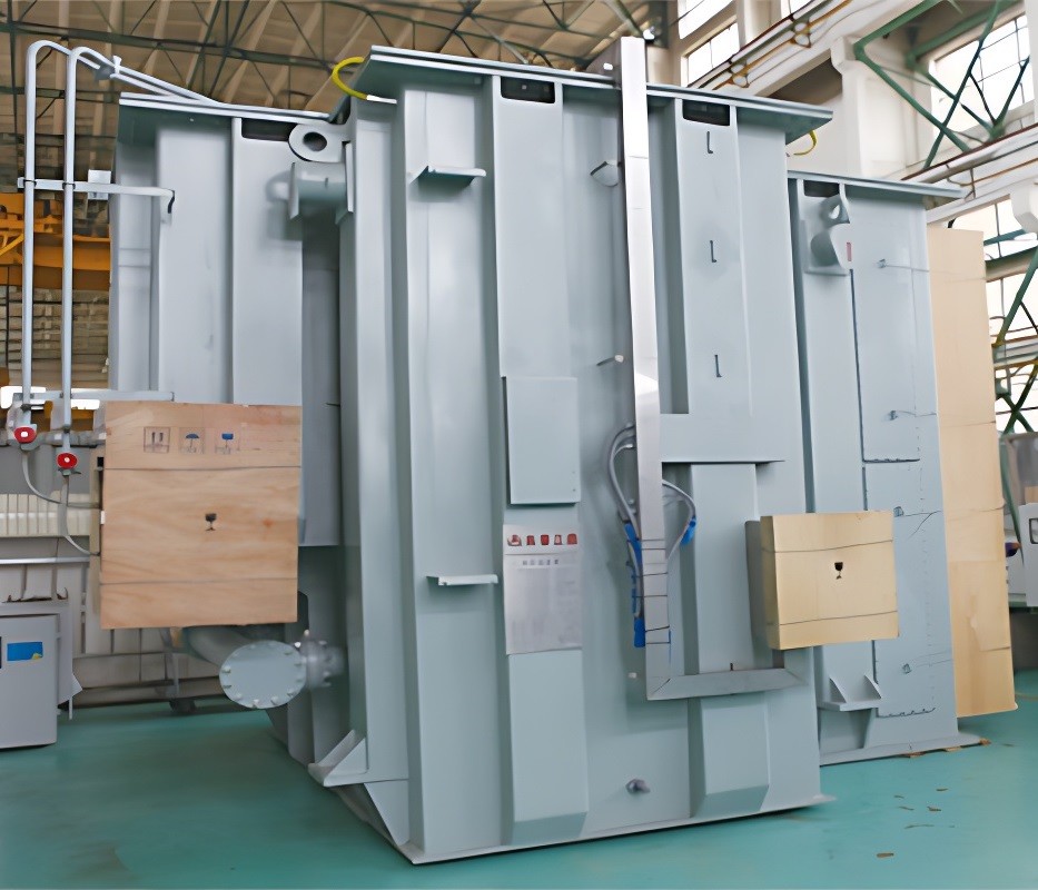 Ferroalloy furnace transformer