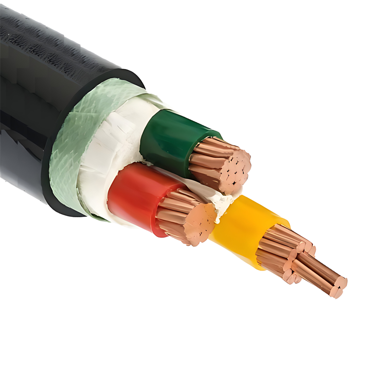 6~30KV XLPE Insulated Power Cable Of 3-core