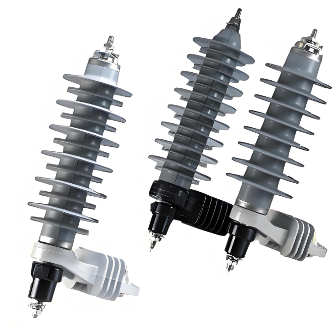 Zinc oxide surge arrester for lightning protection