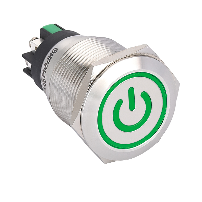 GQ22L Series Metal Push Button Switch