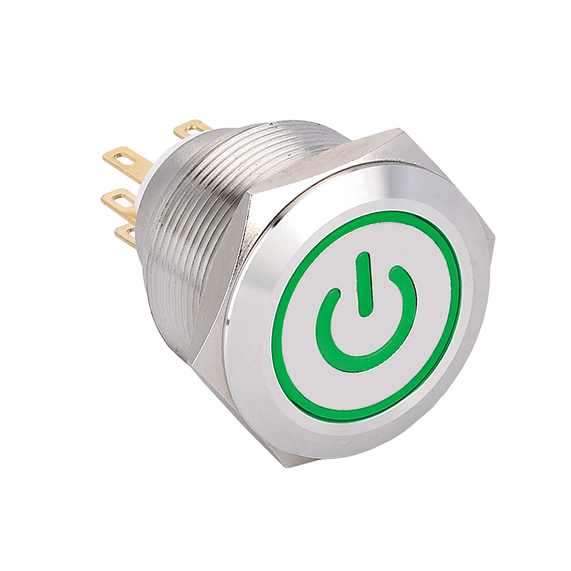 GQ25L Series Metal Push Button Switch