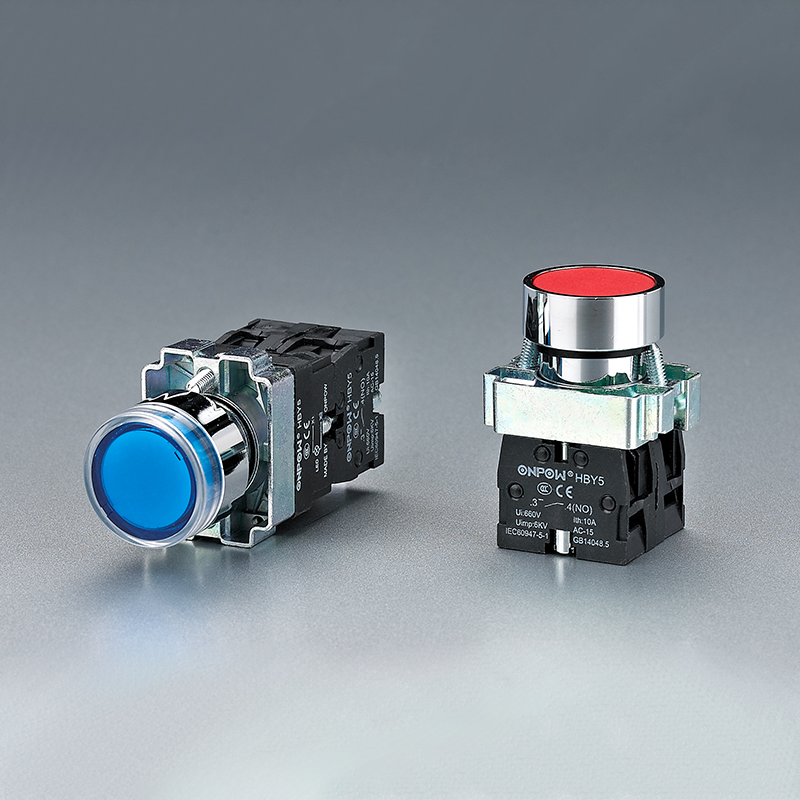 HBY5 Series Plastic Push Button Switch