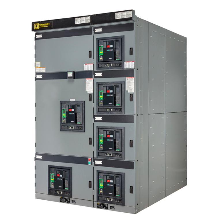 Power-Zone™ 4 Low Voltage Switchgear with MasterPacT™ MTZ or NW/NT Circuit Breakers
