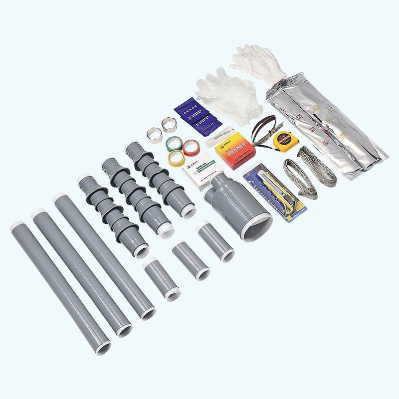 Cold shrinkable outdoor terminal kit